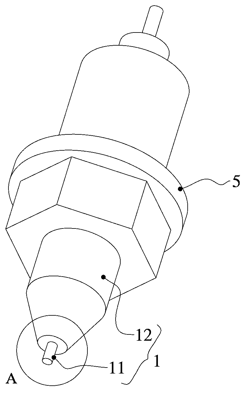 Anode-cathode connector and connector device for battery or capacitor