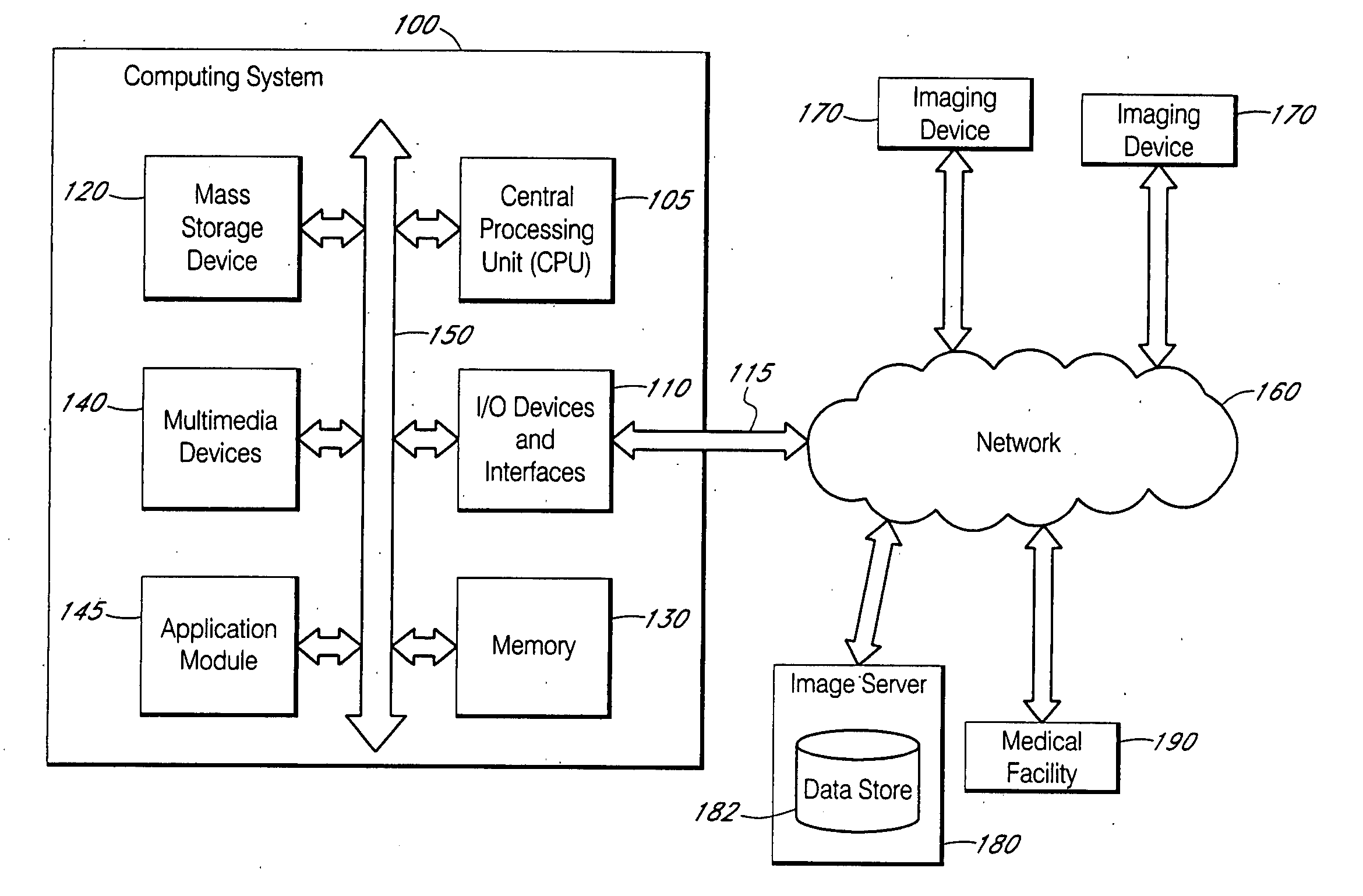 Systems and methods for interleaving series of medical images