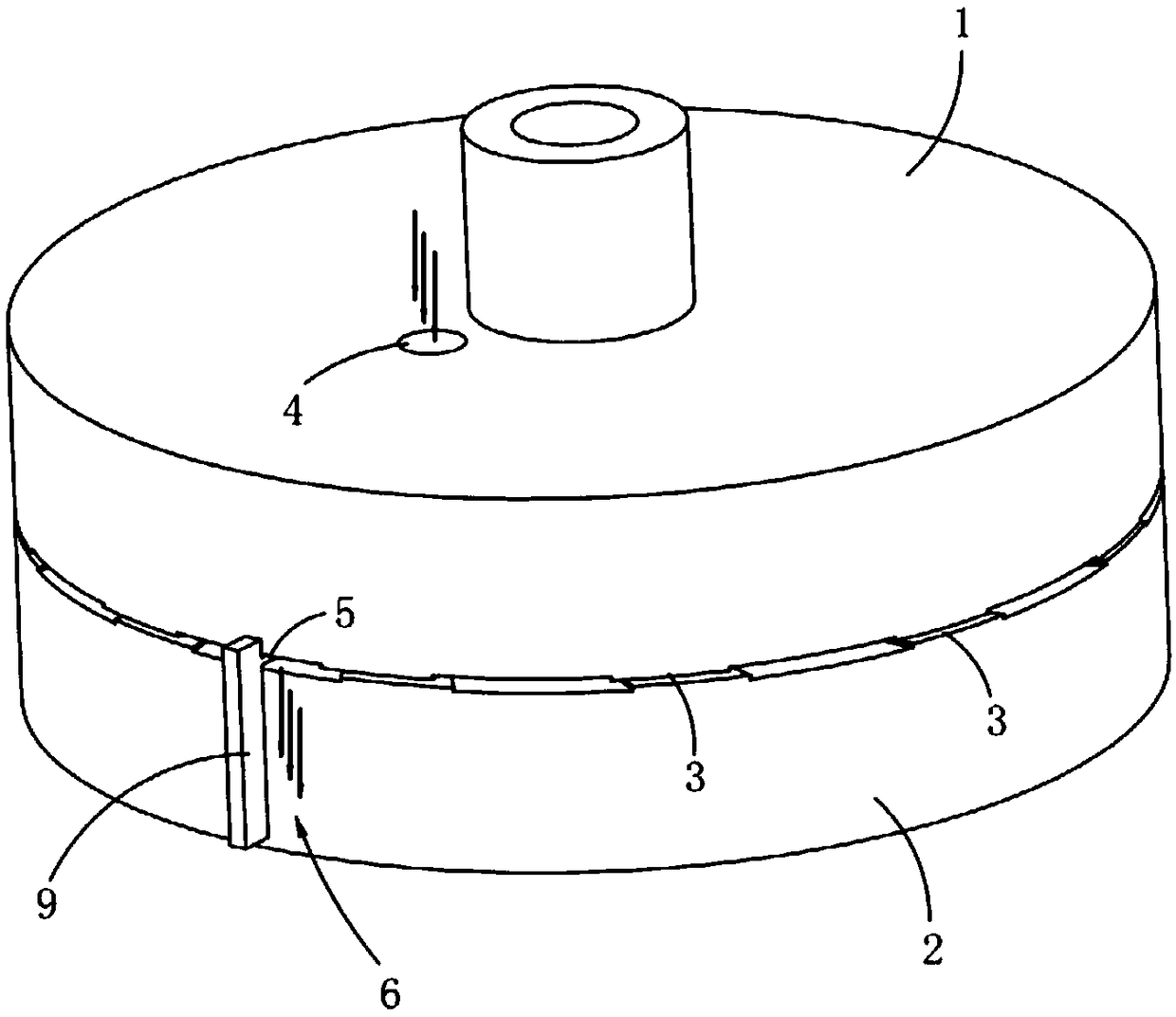 Method for reducing the breaking rate of long fibers in the refining process of papermaking using waste paper