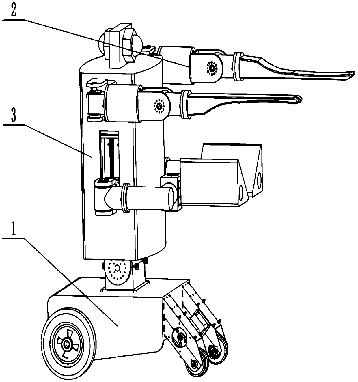 Robot for moving patient