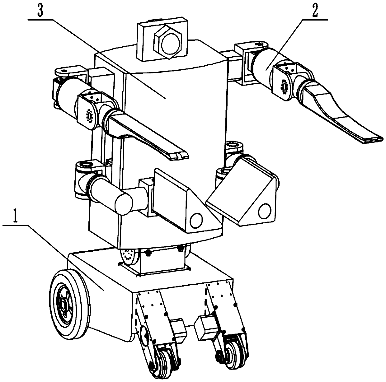 Robot for moving patient