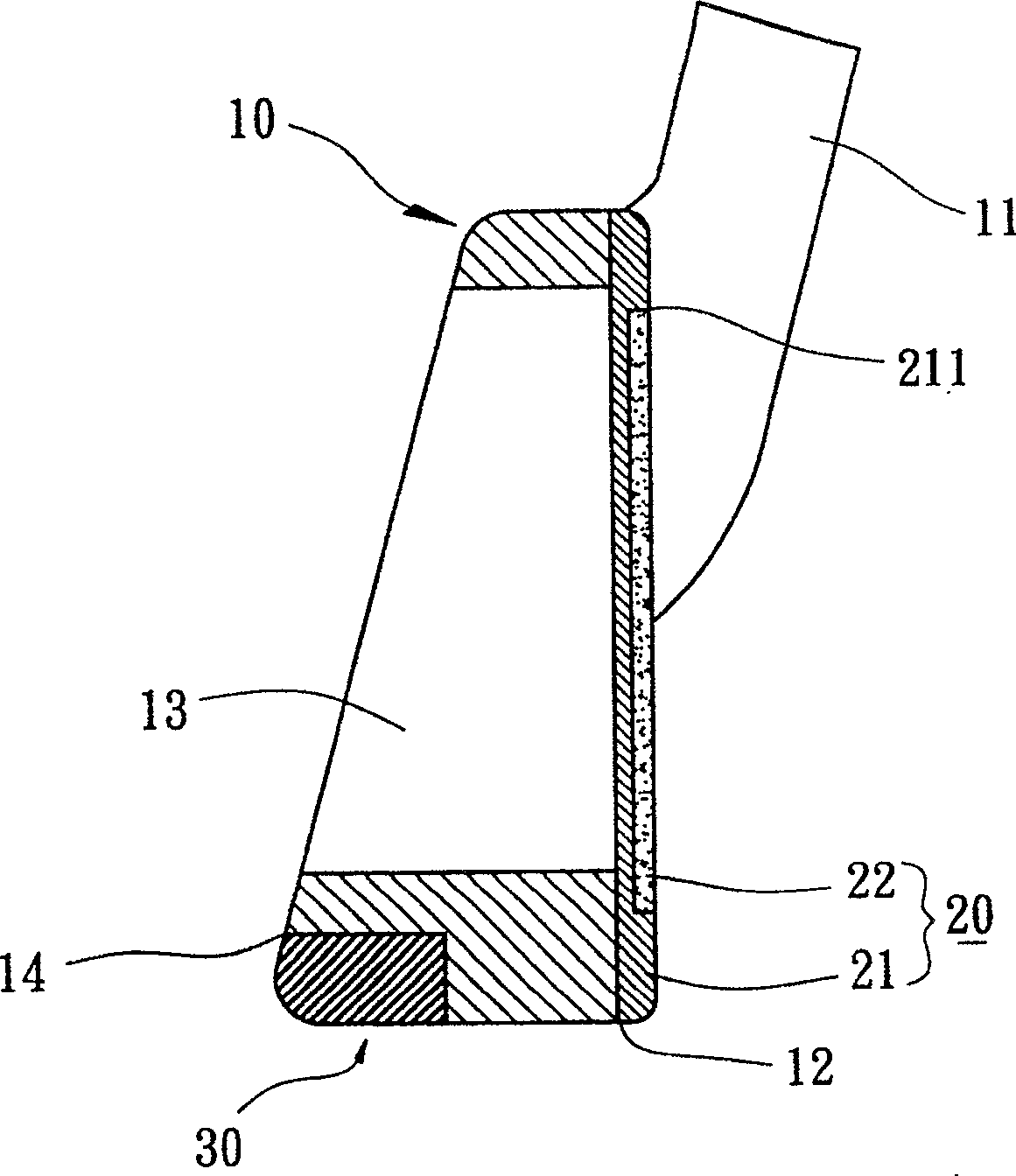 Low-gravity golf head structure