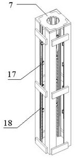 Suspension type composite tuning vibration reduction device and method