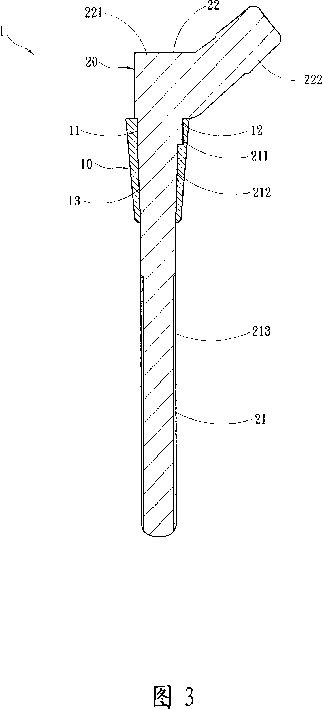 Artificial femur structure