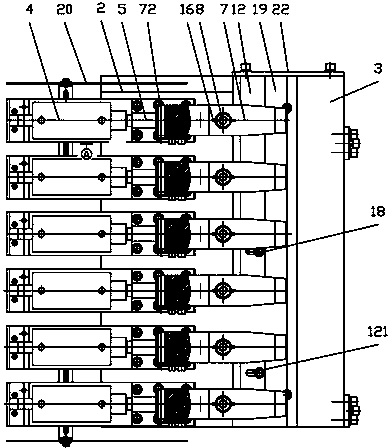 Rapid assembling and disassembling universal clamp for right angle surface planning processing