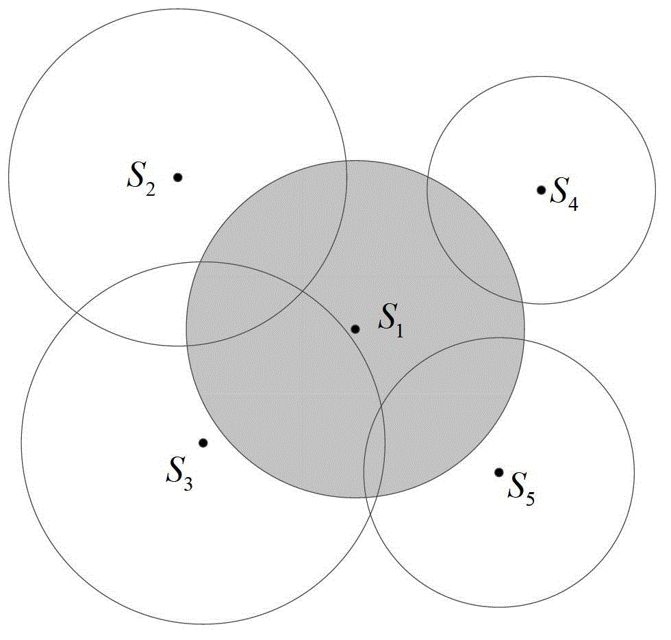 Wireless sensor network coverage maintaining method