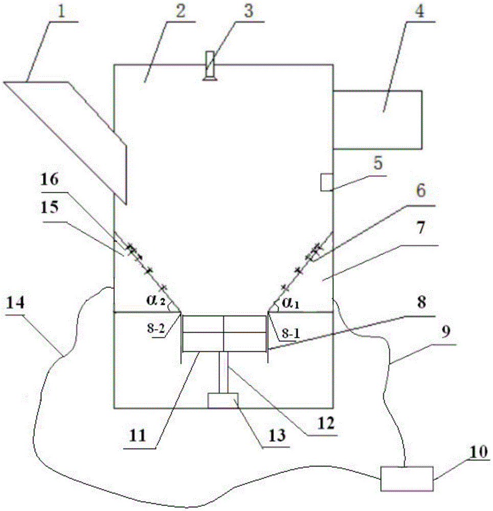 Fluidized and semi-fluidized microwave heating device capable of achieving Chinese cooking, stir-frying and frying industrialization