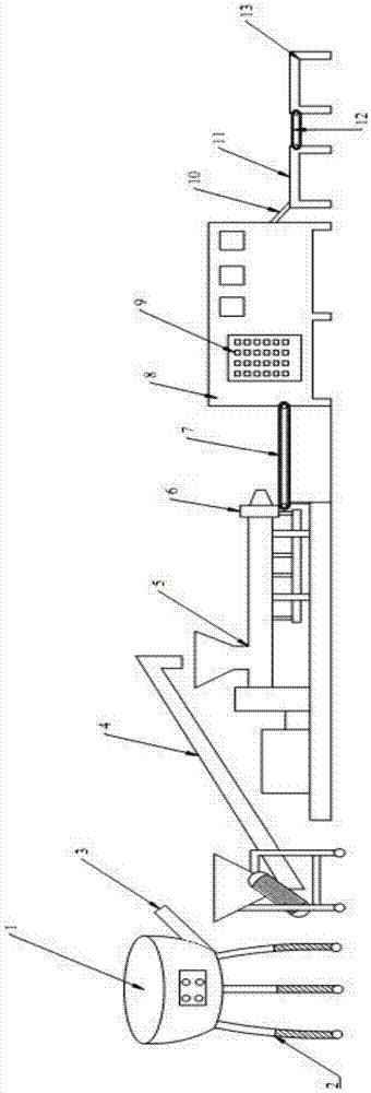 Medicine bottled processing device