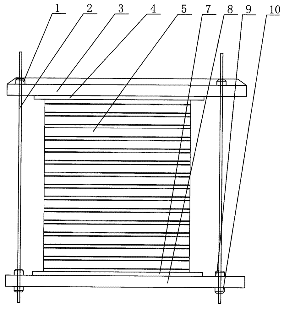 Small multi-assembly brazing clamping device