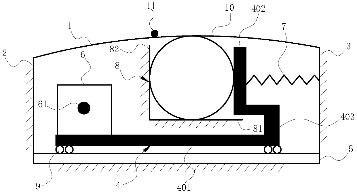 Tumor respiratory movement simulation platform and tumor position estimation method