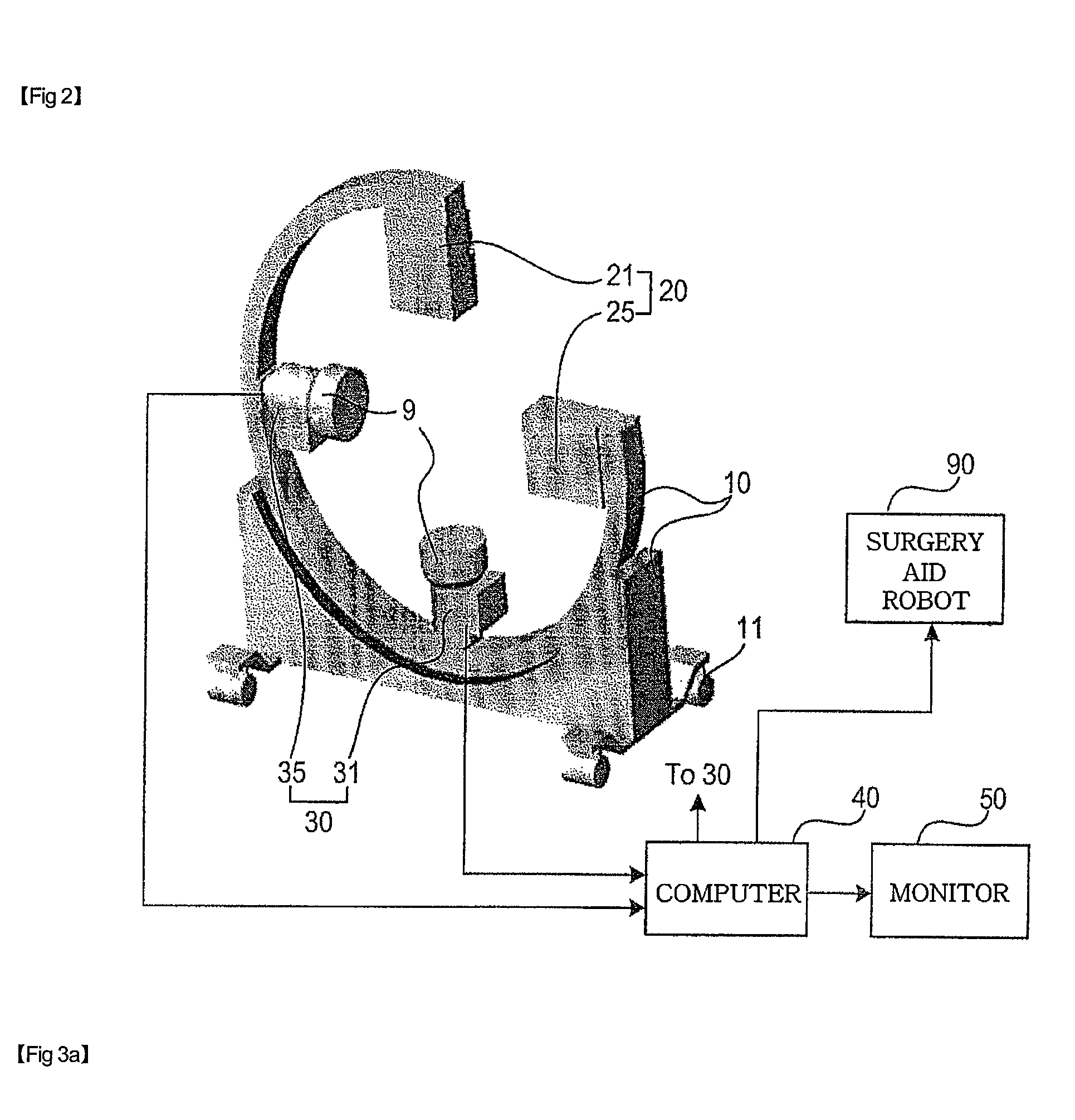 Bi-planar fluoroscopy guided robot system for a minimally invasive surgical and the control method