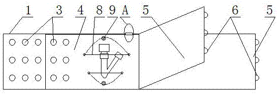 Remaining needle fixing protection bandage