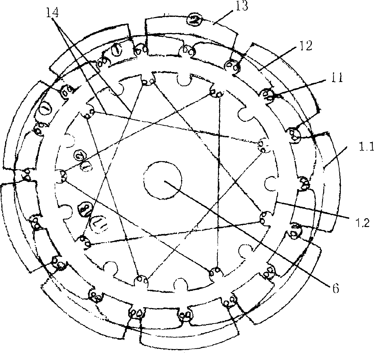 Integrated set with electromotion and power generation