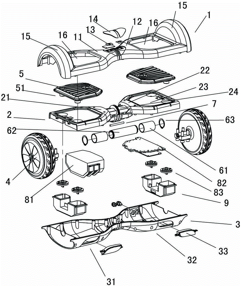 Electric balance twister