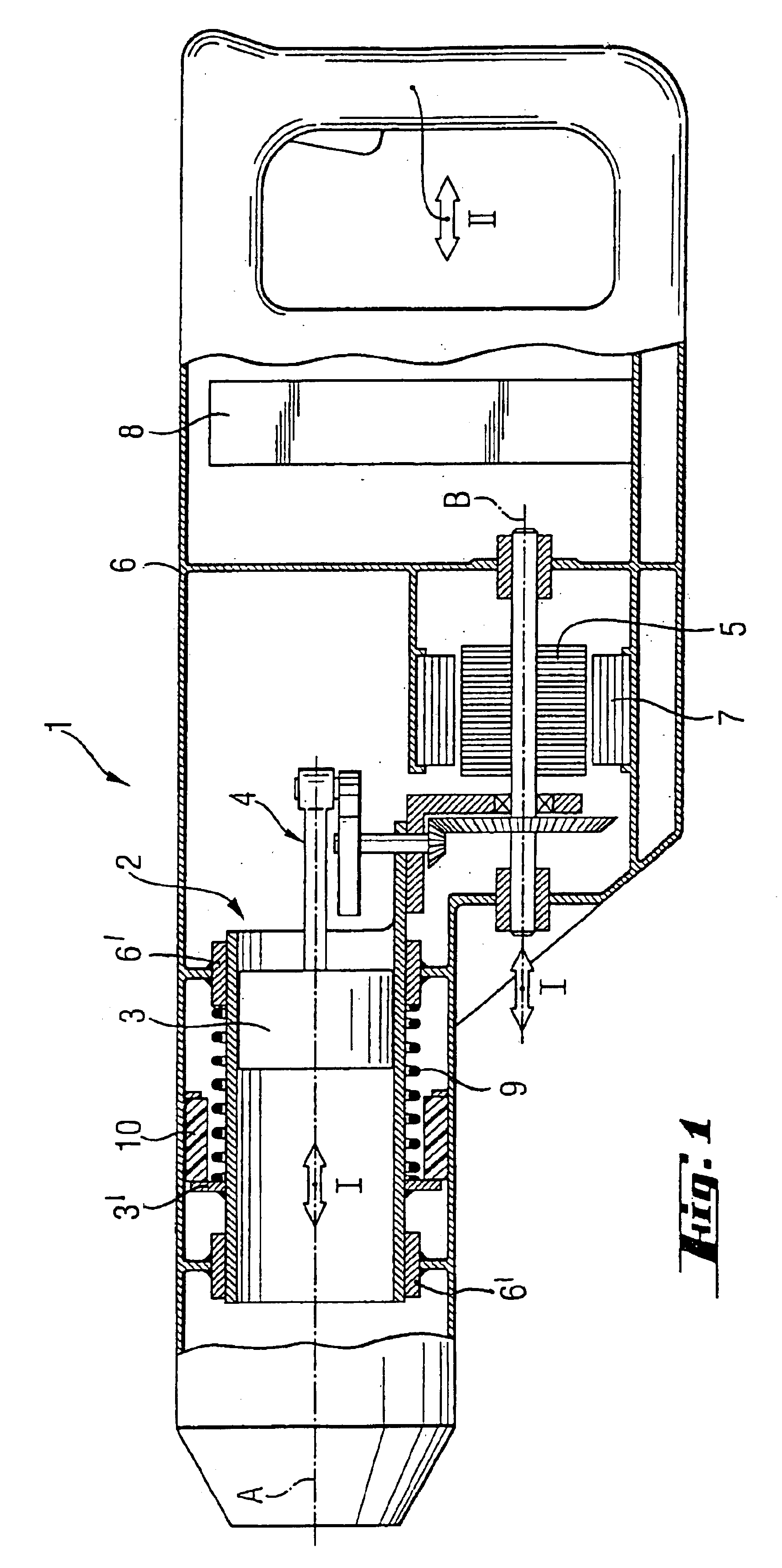 Percussion electrical hand-held tool