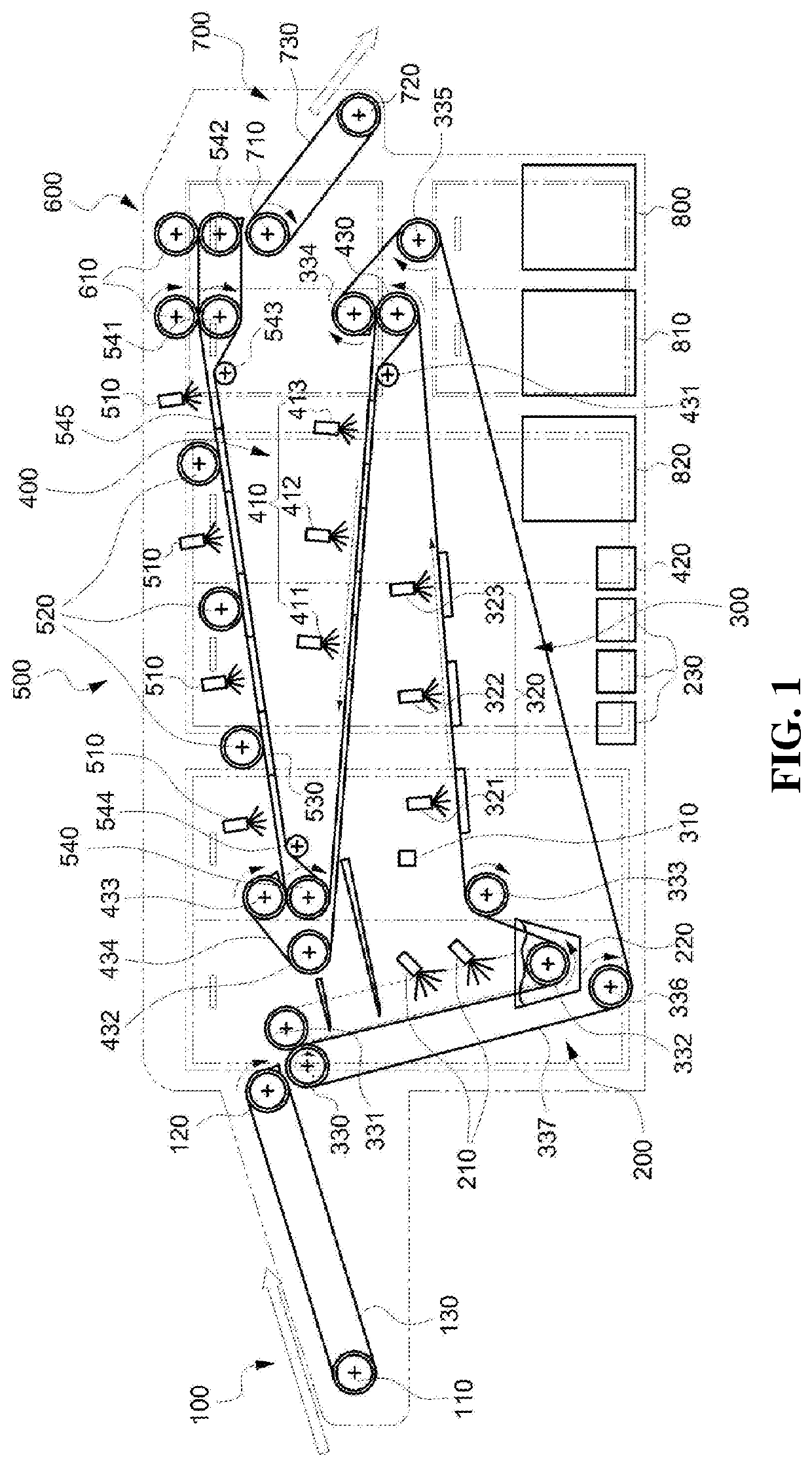 Integrated washing apparatus