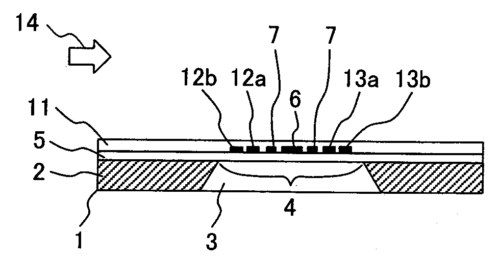 Thermal type flow sensor