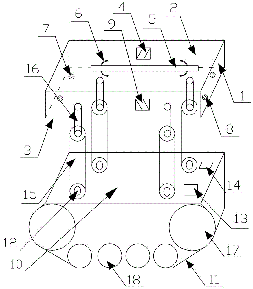 Self-balancing type all-terrain bomb hanging vehicle