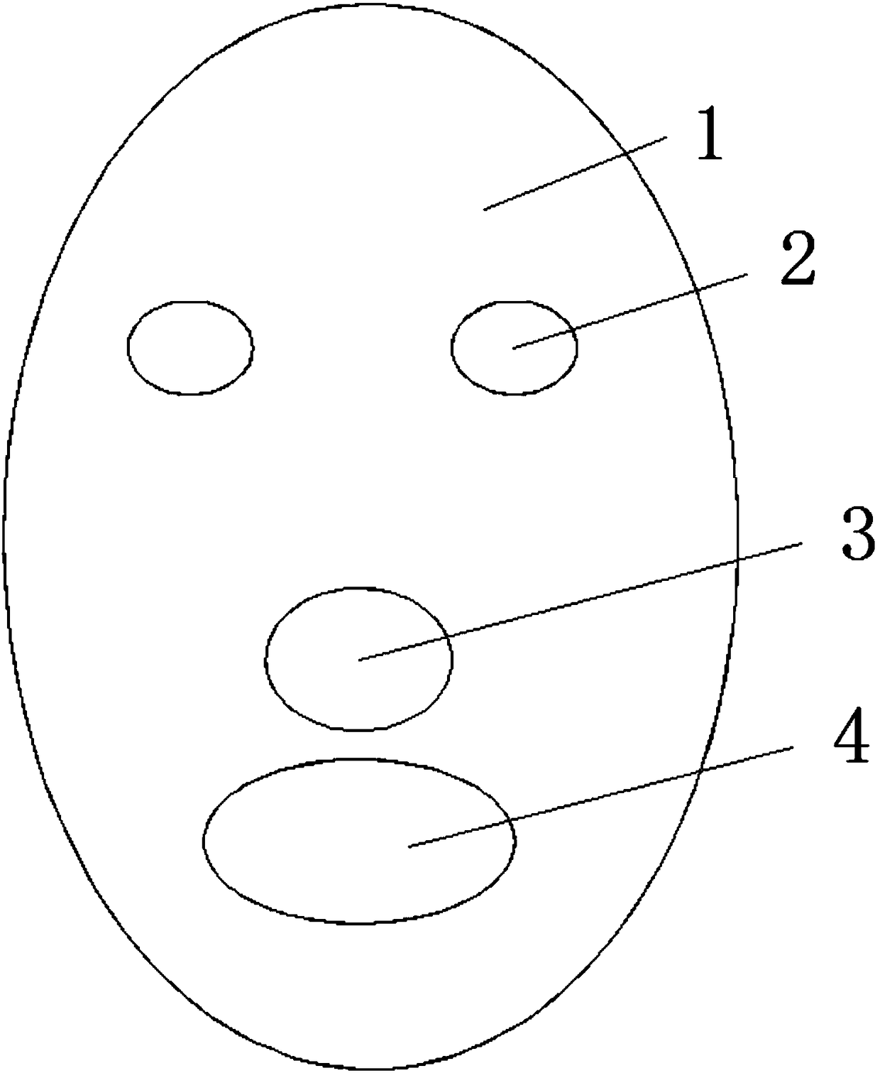 Non-woven fabric with antibacterial effect and preparation method thereof