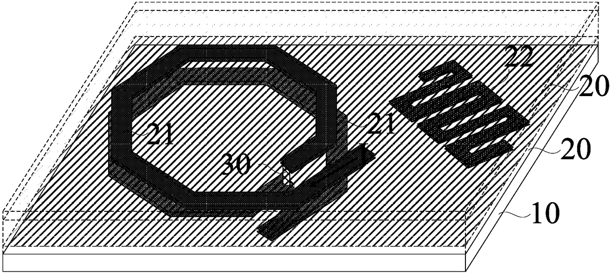 Inductor stacking structure