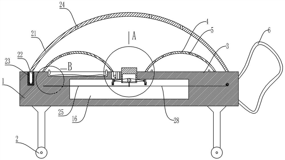 Newborn transferring device for fire