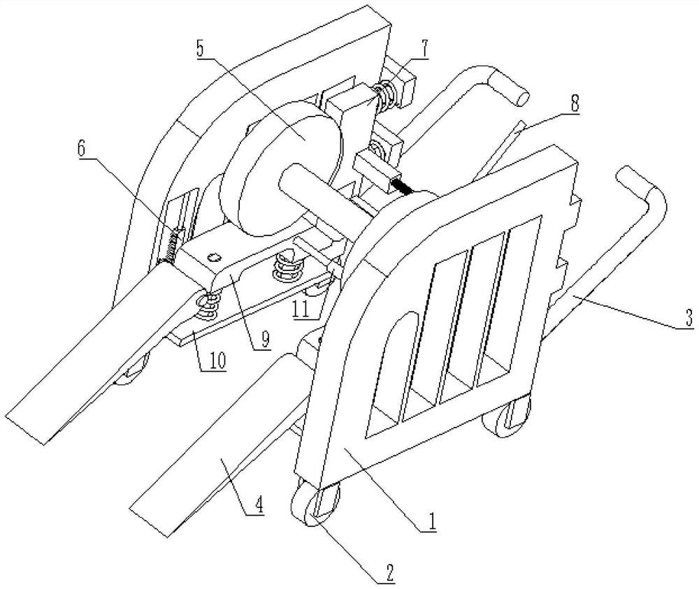 Power cable transferring device