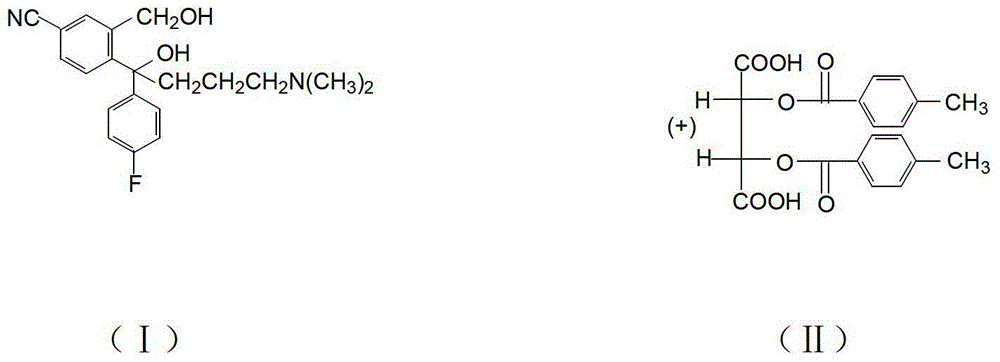 Method for preparing tartrate