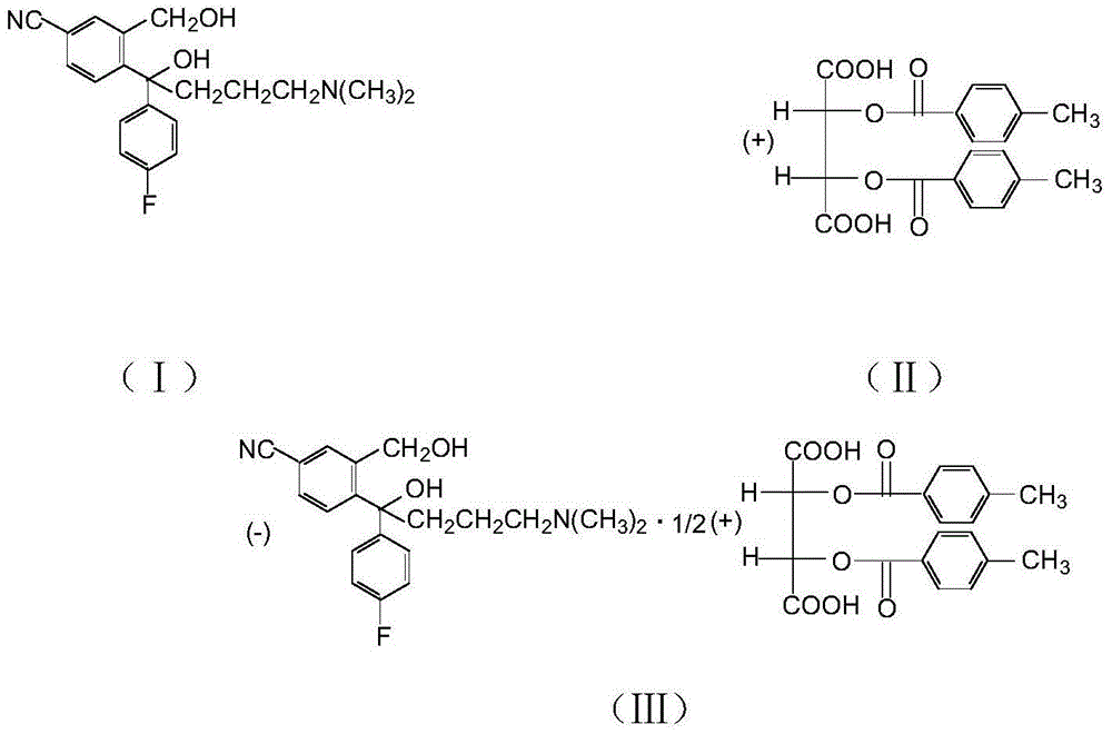 Method for preparing tartrate