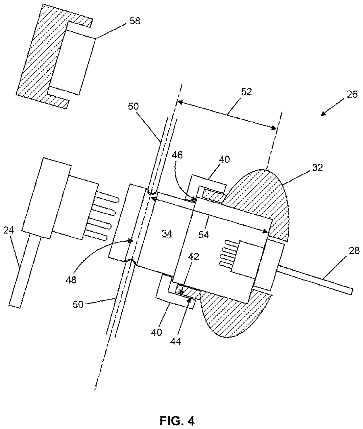 Prosthetic rib with integrated percutaneous connector for ventricular assist devices