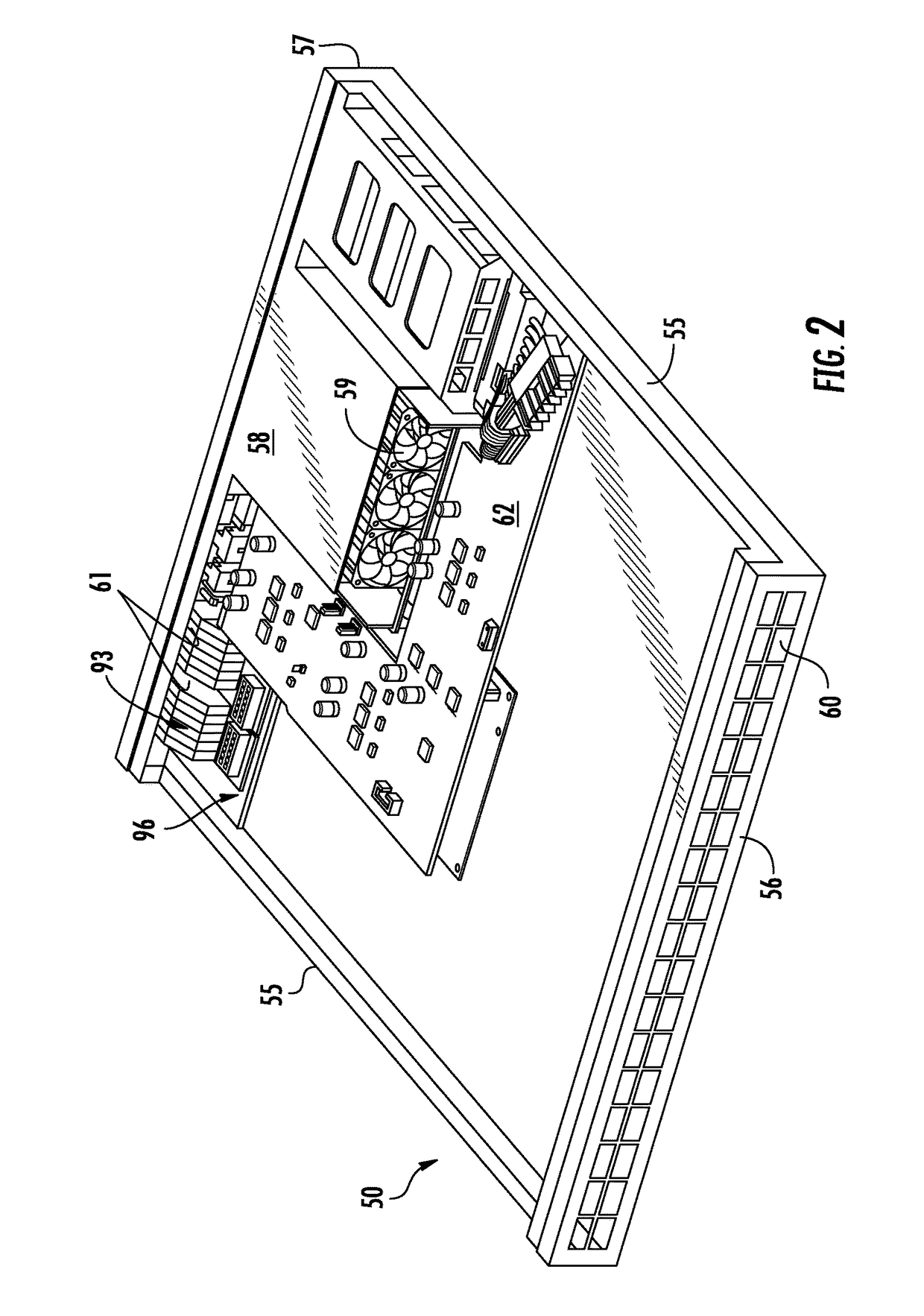 Wire to board connectors suitable for use in bypass routing assemblies