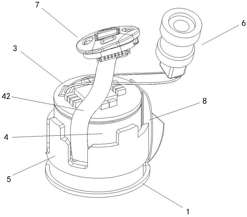 Earphone core structure of earphone