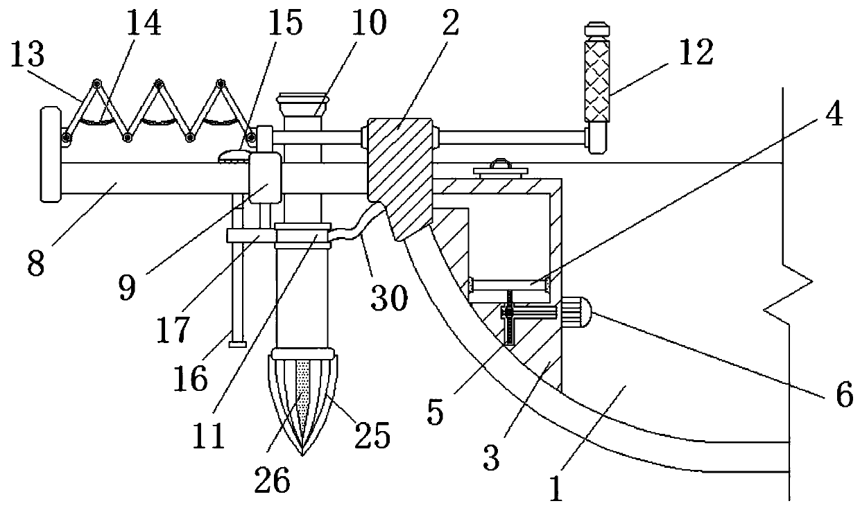 A kind of fertilization device for shallow water lake lotus root planting