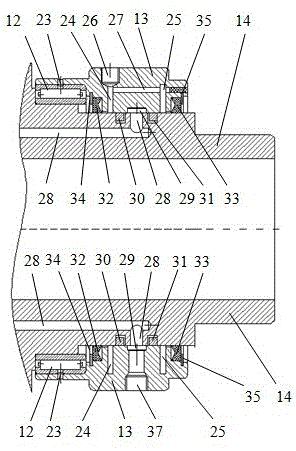 A Return Type Hydraulic Limited Slip Differential