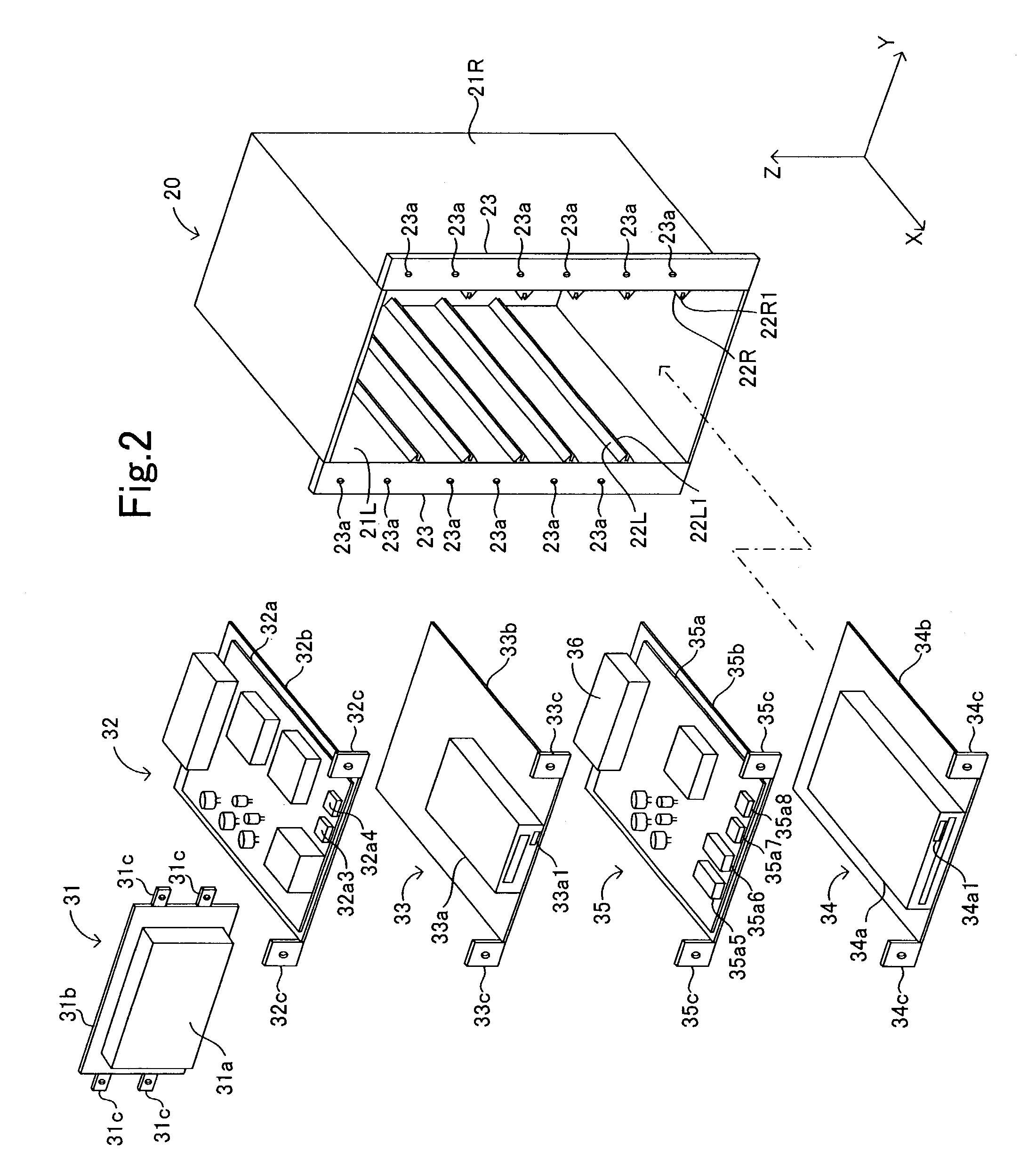 Electronic equipment system for vehicle