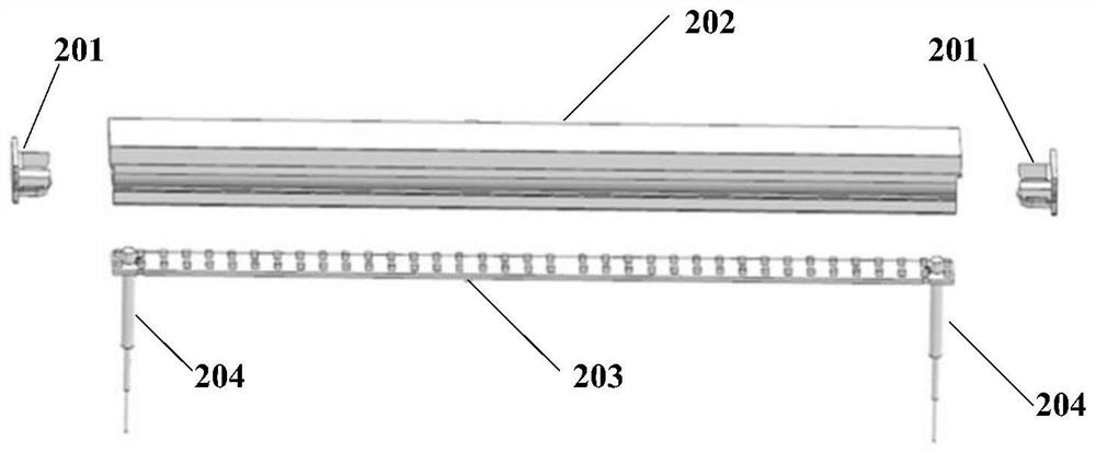 Seamless butt joint lamp