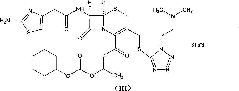 Method for preparing cefotiam hexetil hydrochloride