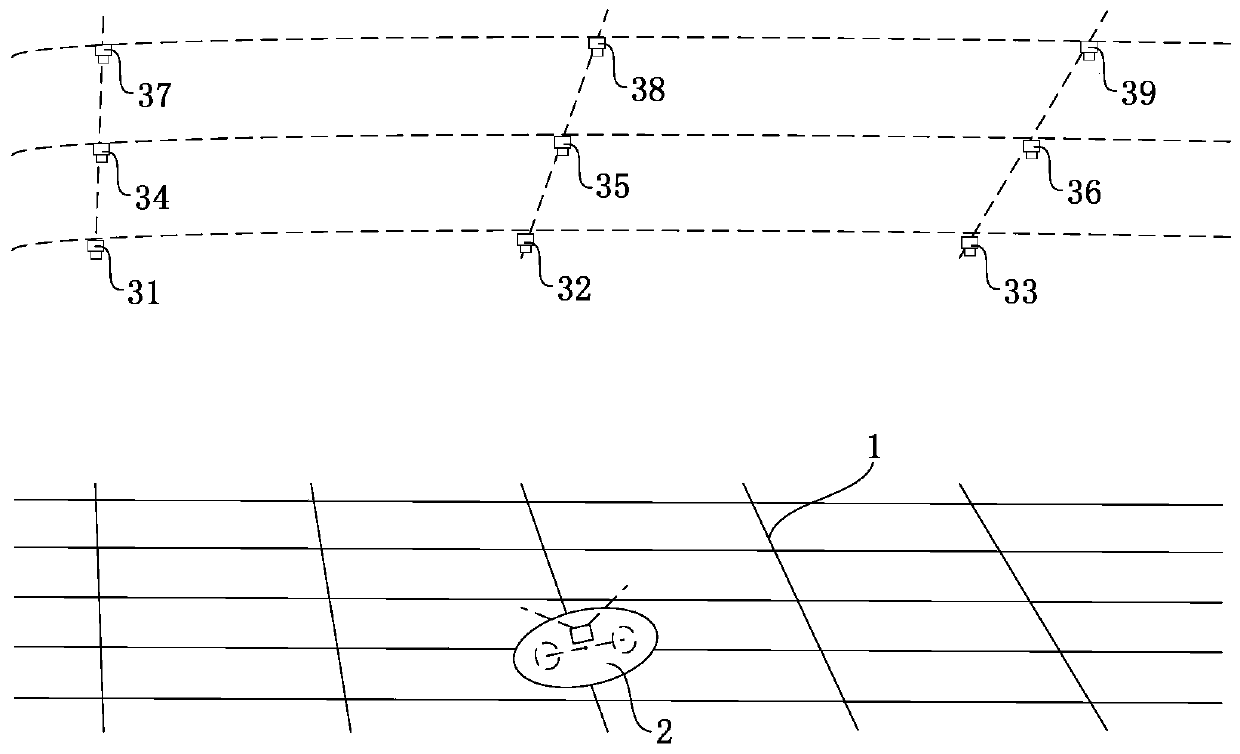 Multi-camera motion track detection method and device and storage medium