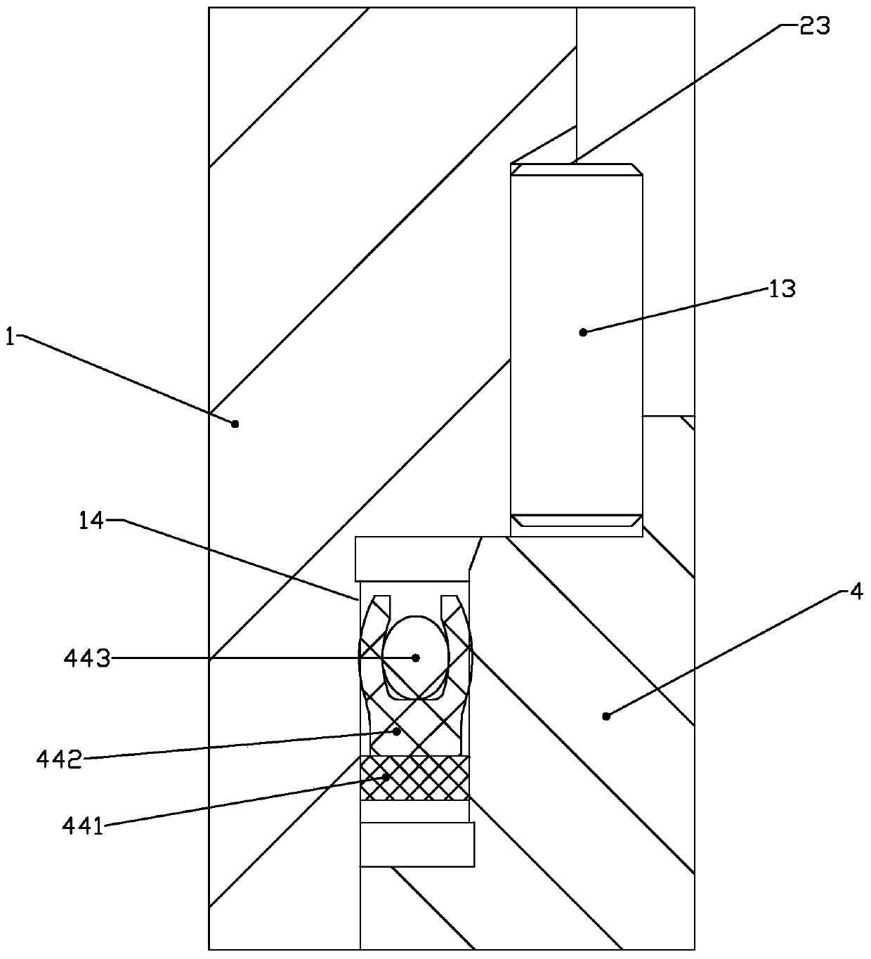 Double flap check valve