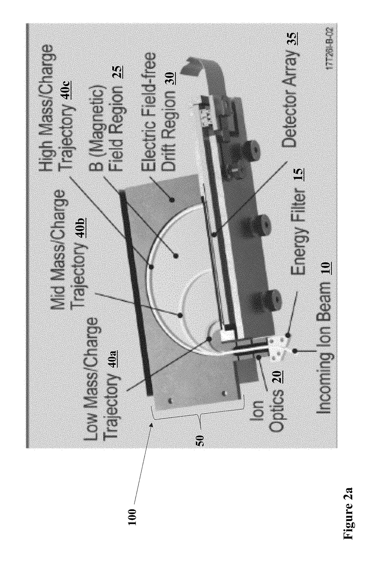 Low Power Mass Analyzer and System Integrating Same For Chemical Analysis