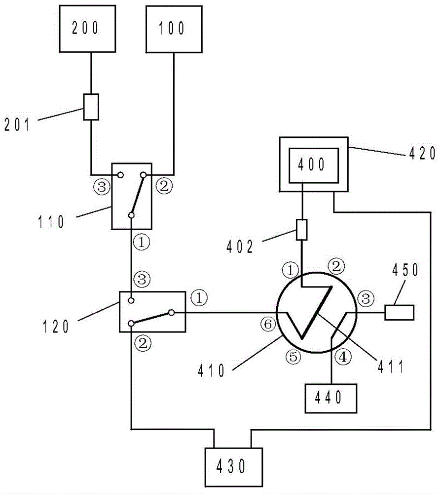 Liquid chromatographic sampling passage cleaning device