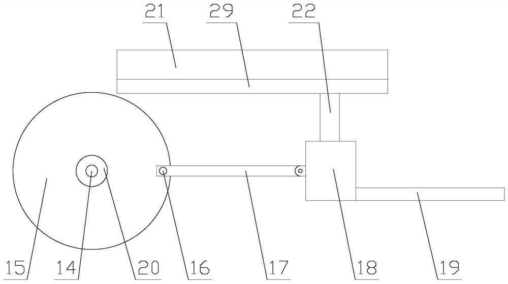 Hardware workpiece punching device capable of automatically pushing materials