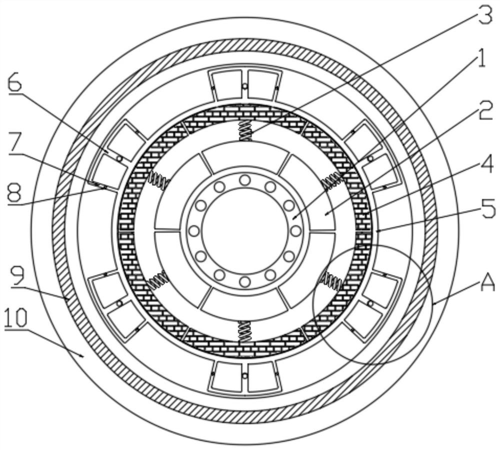 A chemical process pump with adjustable bearing glands