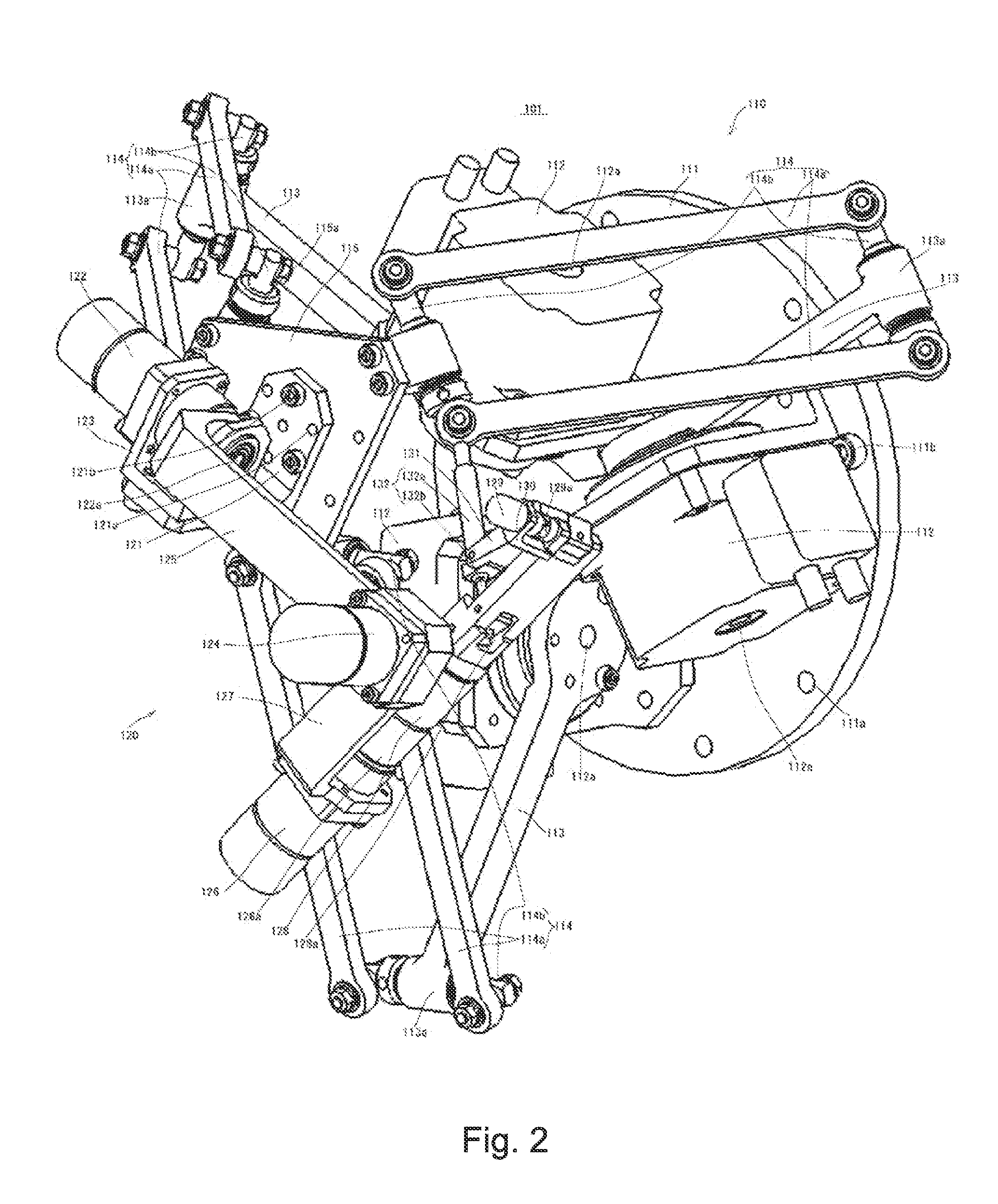 Maneuvering system having inner force sense presenting function