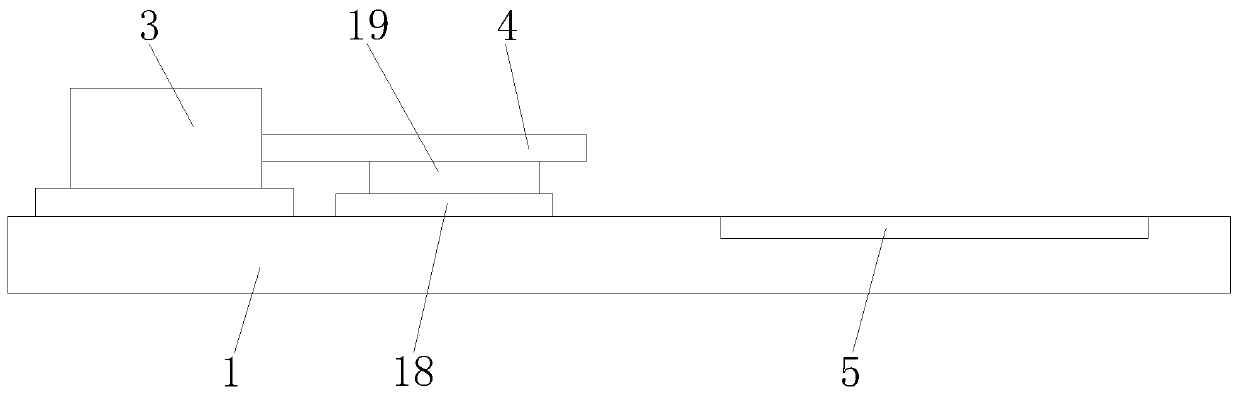 Cylinder clamping jaw for clamping-screwing warhead