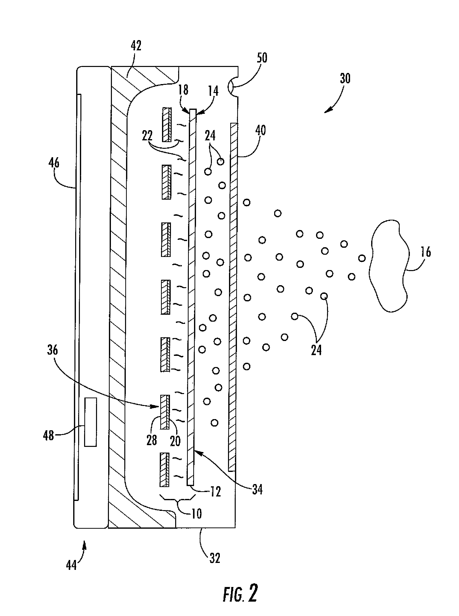 Instrument for assaying radiation