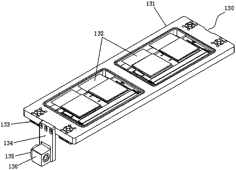 A fully automatic production line for packaging, testing, sorting, and folding of lithium batteries