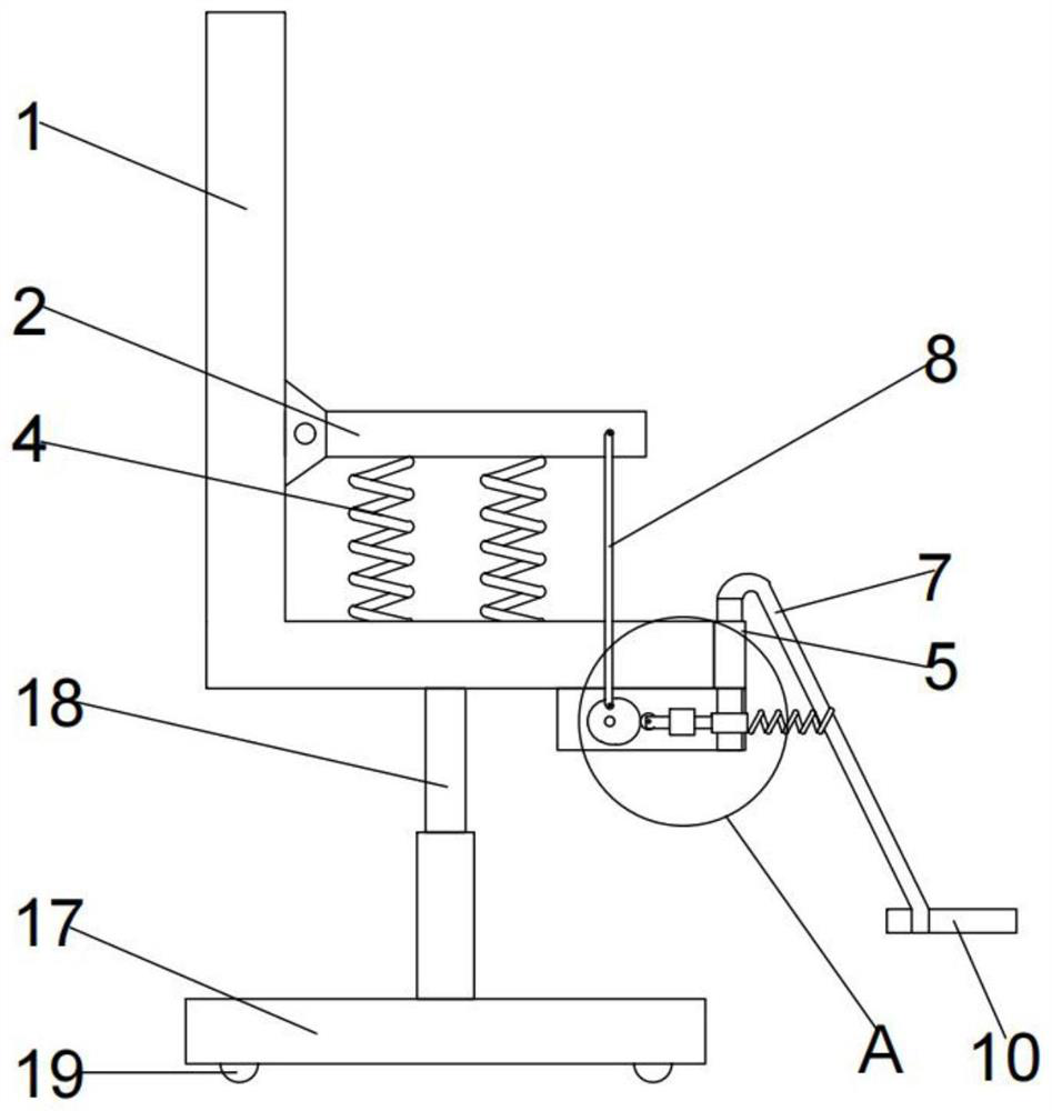 Multifunctional health-care rehabilitation chair for sitting and standing movement