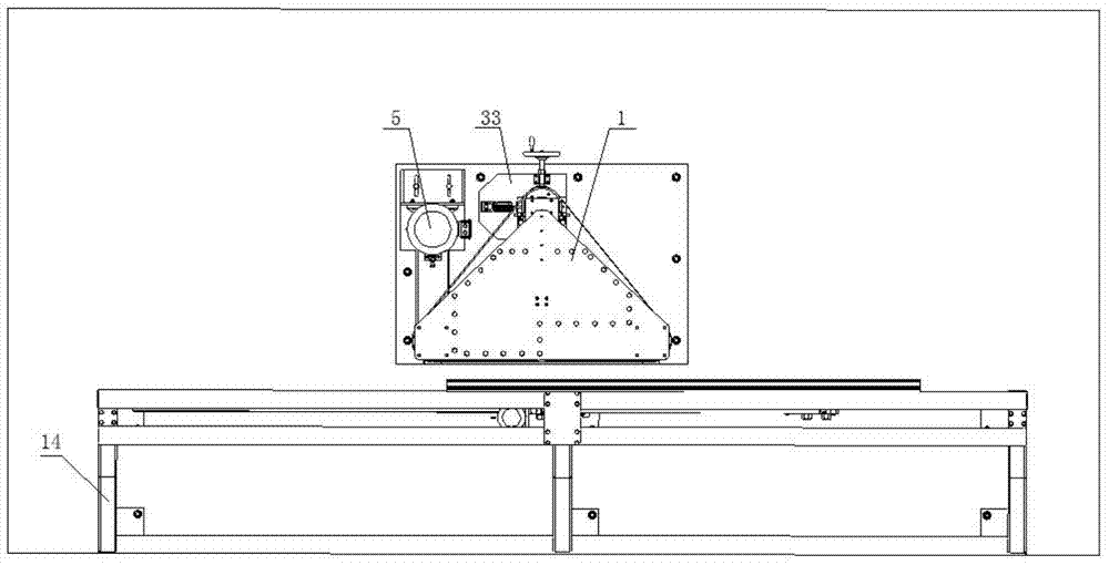 Vehicle wire drawing device and coating-free railway vehicle