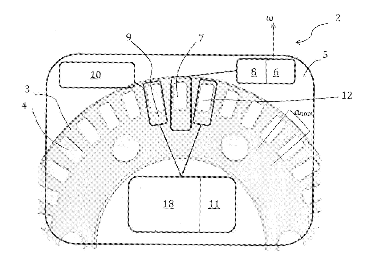 Device For Determining The Angular Speed Of A Bicycle Wheel And The Pedaling Cadence Applied To The Pedals Of Said Bicycle