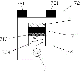 Power drawer device with stopper